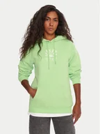 Bluzy damskie - Roxy Bluza Surf Stoked ERJFT05021 Zielony Regular Fit - miniaturka - grafika 1