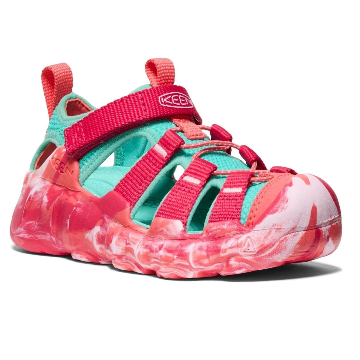 Buty dziecięce Keen Hyperport H2 II sandały z ochroną palców różowe-27,5