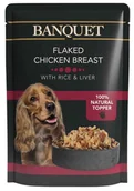 Przysmaki dla psów - MACED BANQUET Kurczak z Ryżem i Wątróbką 100g - miniaturka - grafika 1