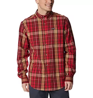 Koszule męskie - Columbia Koszula męska, Mountain Red Multi Plaid 2, XL - grafika 1