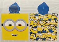 Okrycia kąpielowe dla dzieci - Ręcznik kąpielowy Dziecięcy poncho MINIONS 110 x 55 okrycie Basen Wakacje - miniaturka - grafika 1