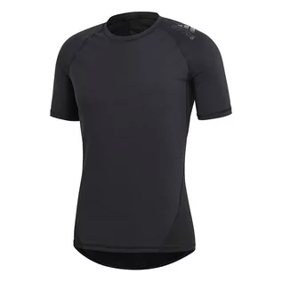 Bielizna sportowa męska - Adidas męski Alpha Skin Sport T-Shirt, czarny, s CF7235 - grafika 1