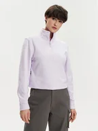 Bluzy damskie - The North Face Polar Glacier NF0A855P Fioletowy Regular Fit - miniaturka - grafika 1