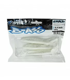 Przynęty Quantum 4Street B-Ass Shad 11Cm 5 Sztuk Quantum 4Street B-Ass Shad Whity - Przynęty - miniaturka - grafika 1