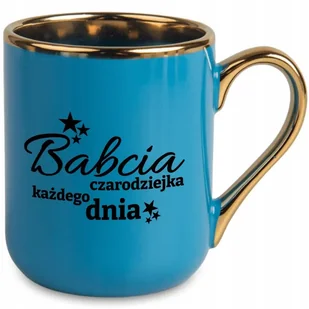 Kubek Elegant Niebieski BABCIA CZARODZIEJKA Dla Dziadków Na Prezent Wzory - Kubki Kubek Elegant Niebieski BABCIA CZARODZIEJKA Dla Dziadków Na Prezent Wzory - Kubki - miniaturka - grafika 1