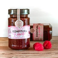 Konfitury, marmolady, powidła - Konfitura z malin bez pektyny dodanej i konserwantów - miniaturka - grafika 1