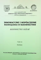Książki o kulturze i sztuce - Innowacyjne i współczesne rozwiązania w budownictwie budownictwo ogólne Tom IV - miniaturka - grafika 1