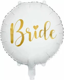 Balon foliowy Bride na Wieczór Panieński - 35 cm - 1 szt - Wieczór panieński i kawalerski - miniaturka - grafika 1