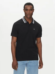 BOSS Polo 50538176 Czarny Regular Fit - Koszulki męskie - miniaturka - grafika 1