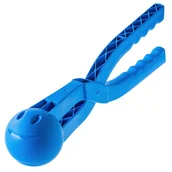 Sanki i ślizgacze - Śnieżkomat pojedynczy do robienia kulek, niebieski - miniaturka - grafika 1