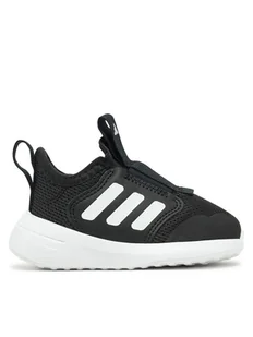 adidas Sneakersy Tensaur Comfort IH1059 Czarny - Buty dla dziewczynek - miniaturka - grafika 1
