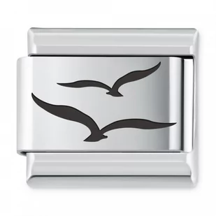 Murrano ITALIAN CHARMS Symbole Zwierzęta Mewy IH-241 - Charmsy - miniaturka - grafika 1