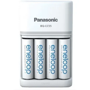 Eneloop ładowarka Smart and Quick BQCC55+AA 4 sztuki - Ładowarki i akumulatory - miniaturka - grafika 1