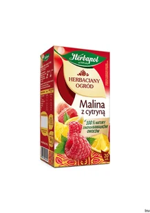 Herbata Herbapol Malina Z Cytryną 20T - Herbata - miniaturka - grafika 1
