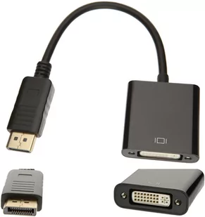 Adapter Konwerter Displayport Dp - DVI Fullhd - Adaptery i przejściówki - miniaturka - grafika 1