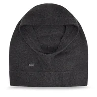 Czapki męskie - Kominiarka Lacoste RE4169 Szary - miniaturka - grafika 1