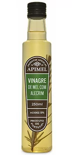 Portugalski ocet z miodu Apimel z rozmarynem 250ml - Ocet - miniaturka - grafika 1