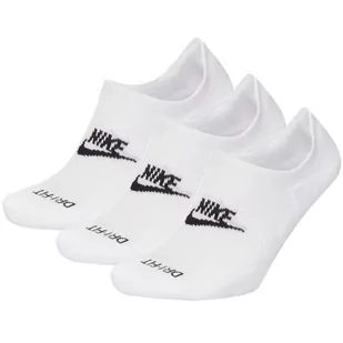 Skarpety Nike NK Everyday Plus Cush Footie białe DN3314 100-42/46 - Skarpetki damskie - miniaturka - grafika 1