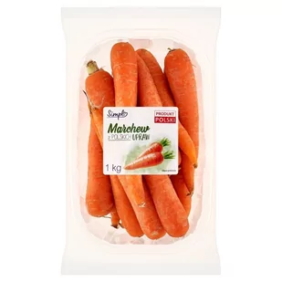 Simpl Marchew z polskich upraw 1 kg - Warzywa świeże i suszone - miniaturka - grafika 1
