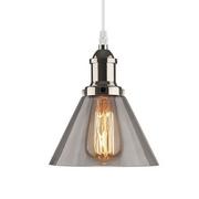 Lampy sufitowe - Altavola Design Lampa wisząca New York Loft no. 1 dymno - chromowa LA034/P_smoky_chrom - miniaturka - grafika 1