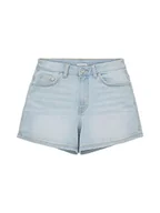 Spodenki damskie - TOM TAILOR Szorty jeansowe dla dziewczynek i dzieci, 10117 - Used Bleached Blue Denim, 176 cm - miniaturka - grafika 1