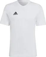 Koszulki męskie - Adidas Koszulka adidas ENTRADA 22 Tee HC0452 HC0452 biały M - miniaturka - grafika 1