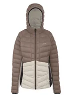 Kurtki damskie - Regatta Kurtka pikowana "Dalent" w kolorze szarobrązowo-kremowym - miniaturka - grafika 1