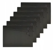 Teczki i skoroszyty - TECZKA NA DOKUMENTY A4 teczka CZARNA NA RYSUNKI EKO A4 teczka ZESTAW 6szt - miniaturka - grafika 1