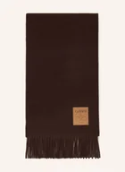 Apaszki i szaliki damskie - Ganni Szalik braun - miniaturka - grafika 1