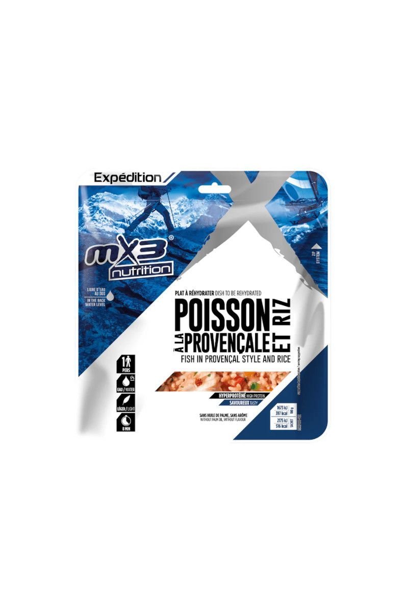 Mx3 Nutrition Danie Liofilizowane (809) Ryba Po Prowansalsku Z Ryżem 130G