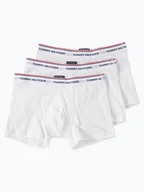 Majtki męskie - Tommy Hilfiger Obcisłe bokserki Mężczyźni Bawełna biały jednolity, L - miniaturka - grafika 1