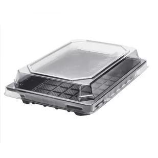 KREIS PACK POJEMNIKI+PRZYKRYWKI DO SUSHI 162X100 50 SZT KP836801 - Opakowania gastronomiczne - miniaturka - grafika 1
