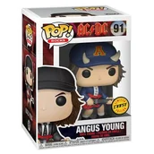 Figurki kolekcjonerskie - Funko POP POP Rocks AC/DC Angus Young 1/6 Chase Chance) 889698363181 - miniaturka - grafika 1