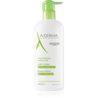 Balsamy i kremy do ciała - A-Derma Original Care nawilżające mleczko do ciała Softens and Moisturises 24h with Pump 400 ml - miniaturka - grafika 1