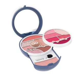 PUPA Milano Paleta do makijażu PUPA OWL 3 002 Cold Shades - Palety i zestawy do makijażu - miniaturka - grafika 2