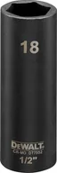 Klucze i nasadki - Dewalt nasadka 18mm 1/2c impact socket deep - miniaturka - grafika 1