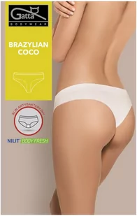 FIGI GATTA BRAZYLIANY COCO (kolor czarny, rozmiar S) - Majtki damskie - miniaturka - grafika 1