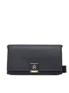 Torebki damskie - Tommy Hilfiger Torebka Th Her Mini Crossover Corp AW0AW17678 Granatowy - miniaturka - grafika 1