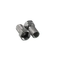 Inne akcesoria audio-wideo - Wtyk F nakręcany na kabel 6.8mm HQ z uszczelką - miniaturka - grafika 1