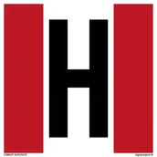 Systemy ekspozycyjne i znaki informacyjne - BB013 HYDRANT ZEWNĘTRZNY, PN - PŁYTA PCV 1MM; (100X100MM) - miniaturka - grafika 1