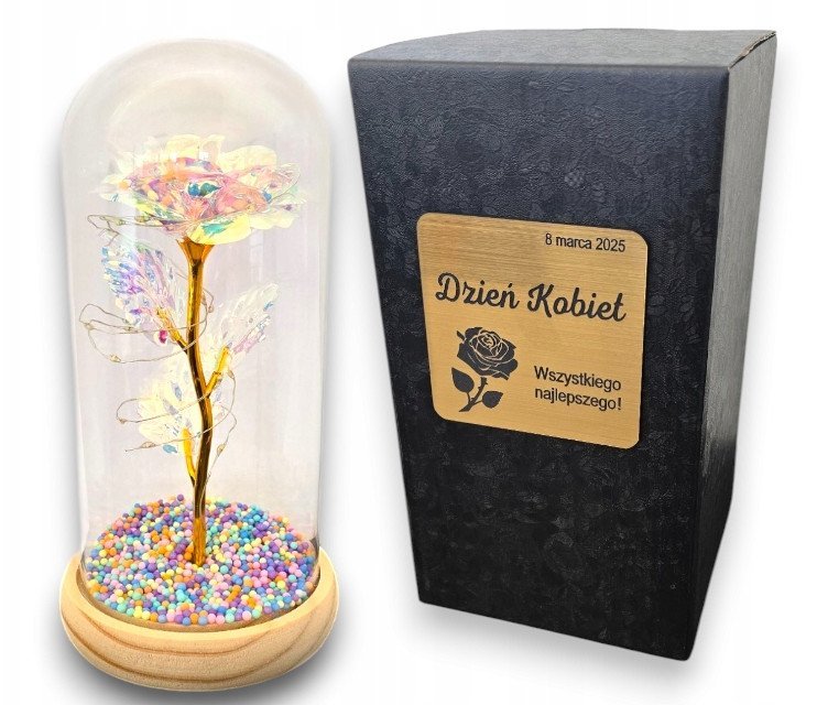 WIECZNA RÓŻA RÓŻOWA 32