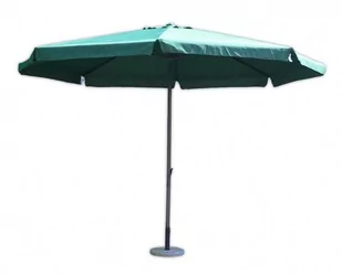 Rojaplast Parasol ogrodowy z rączką 300cm zielony - Parasole ogrodowe - miniaturka - grafika 1