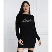 Sukienki - Liu Jo Sukienka | z dodatkiem wełny i kaszmiru - miniaturka - grafika 1