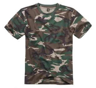 Dziecięcy T-Shirt Brandit Woodland - Odzież taktyczna i umundurowanie - miniaturka - grafika 1