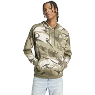 Bluzy męskie - adidas Męska bluza kamuflażowa, Warstwy oliwkowe, S - miniaturka - grafika 1