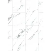 Panele podłogowe - Mexen Glacier White panele winylowe 610 x 305 mm SPC 6,5 mm, IXPE 1,5 mm, 4 V-Fuga, Jazz White - F1151-0610-305-505-4V1-90 - miniaturka - grafika 1