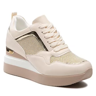 Sneakersy BATA - 5418634 Beige - Sneakersy damskie - miniaturka - grafika 1