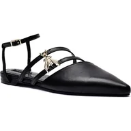 Czółenka - Patrizia Pepe Skórzane czółenka - miniaturka - grafika 1