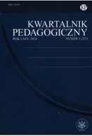 Czasopisma - Kwartalnik Pedagogiczny 2024/1 (271). Interdyscyplinarne podejścia do zdrowia, edukacji i wsparcia społecznego: Badania nad rozwojem i integracją - miniaturka - grafika 1