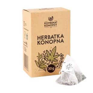 Herbatka konopna w piramidkach 30 g - Zioła - miniaturka - grafika 1